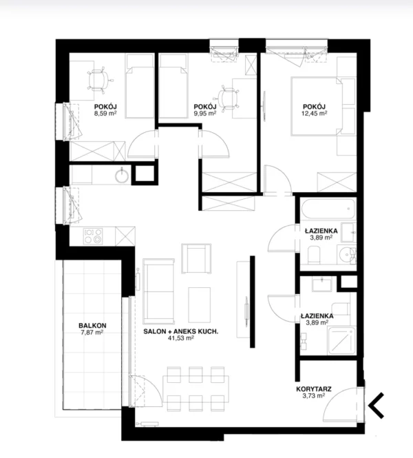 Apartment  Warsaw, Poland - obrazek 8