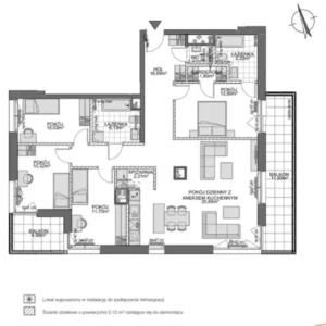 4 bedroom apartment 123 m² Gdansk, Poland