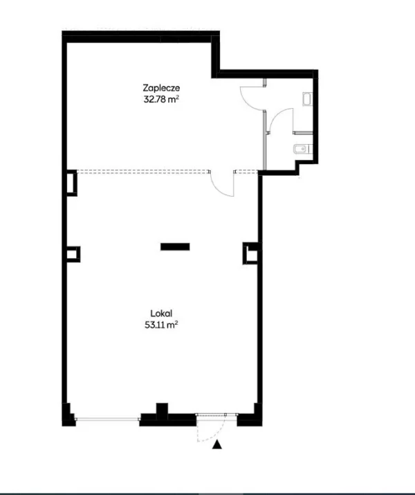 Commercial property 86 m² in Warsaw, Poland - obrazek 3