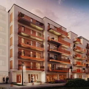 2 room apartment 44 m² Warsaw, Poland