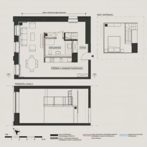 Multilevel apartments 2 bedrooms 73 m² Gdansk, Poland