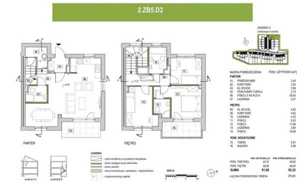 3 bedroom townthouse 98 m² Slomin, Poland - obrazek 7