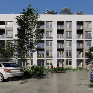 2 room apartment 40 m² Krakow, Poland