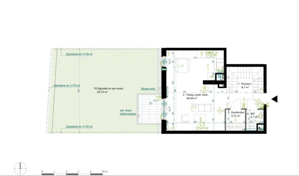 Multilevel apartments 2 bedrooms 83 m² Warsaw, Poland - obrazek 4