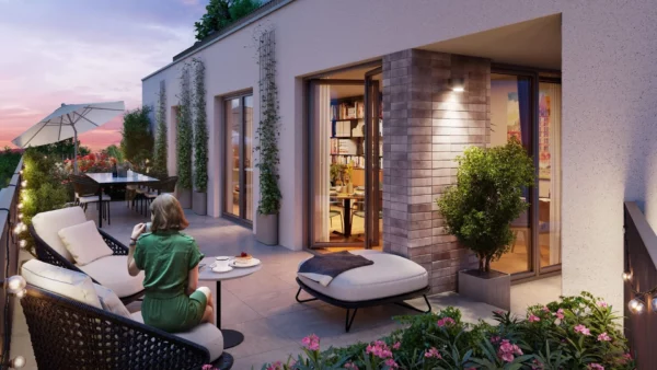 2 room apartment 45 m² Warsaw, Poland