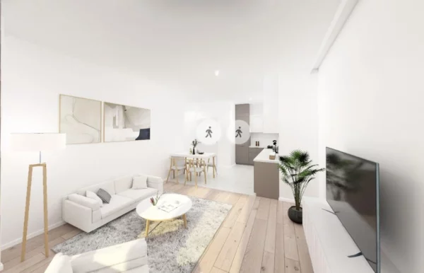 2 bedroom apartment 62 m² Warsaw, Poland