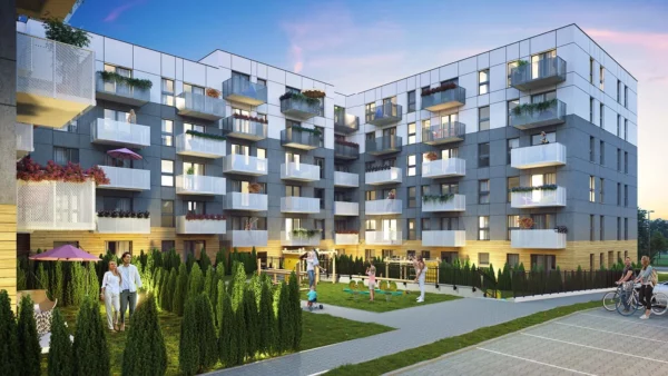 2 room apartment 46 m² Sosnowiec, Poland - obrazek 8
