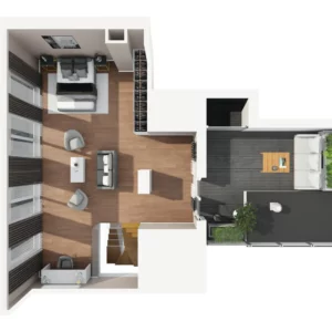 4 room apartment 104 m² Warsaw, Poland