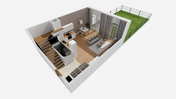 Multilevel apartments 2 bedrooms  Warsaw, Poland - obrazek 8