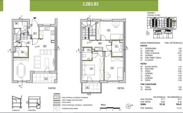 3 bedroom townthouse 106 m² Slomin, Poland - obrazek 3