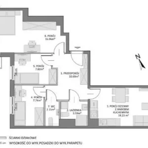 3 bedroom apartment 68 m² Gdansk, Poland