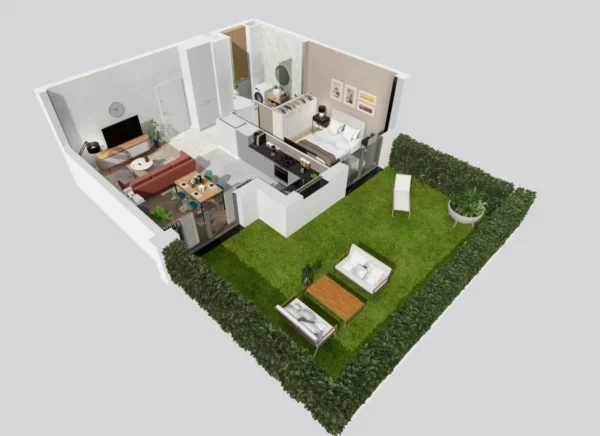 Penthouse 2 rooms  Warsaw, Poland - obrazek 4