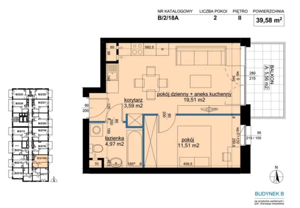 1 bedroom apartment 40 m² Poznan, Poland - obrazek 6