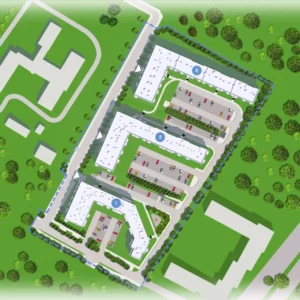 2 room apartment 42 m² Poznan, Poland