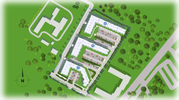 2 room apartment 43 m² Poznan, Poland