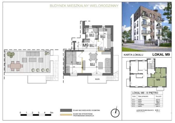 2 bedroom apartment 43 m² Hel, Poland