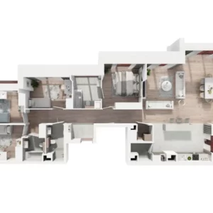 4 bedroom apartment 142 m² Warsaw, Poland