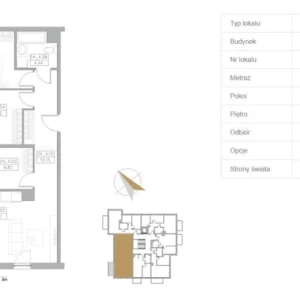 3 bedroom apartment 70 m² Reda, Poland