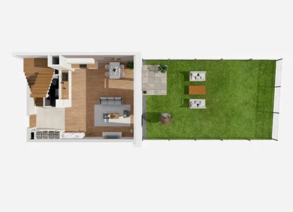 Multilevel apartments 2 bedrooms  Warsaw, Poland - obrazek 2