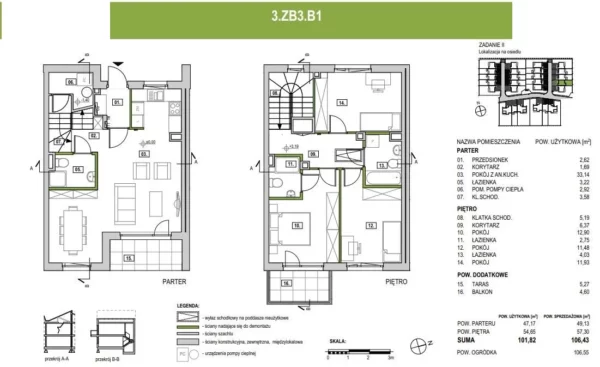 3 bedroom townthouse 106 m² Slomin, Poland - obrazek 7