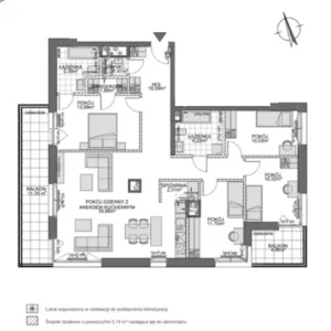 4 bedroom apartment 123 m² Gdansk, Poland
