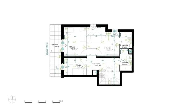 Multilevel apartments 5 bedrooms 117 m² Warsaw, Poland - obrazek 7
