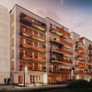 2 room apartment 44 m² Warsaw, Poland