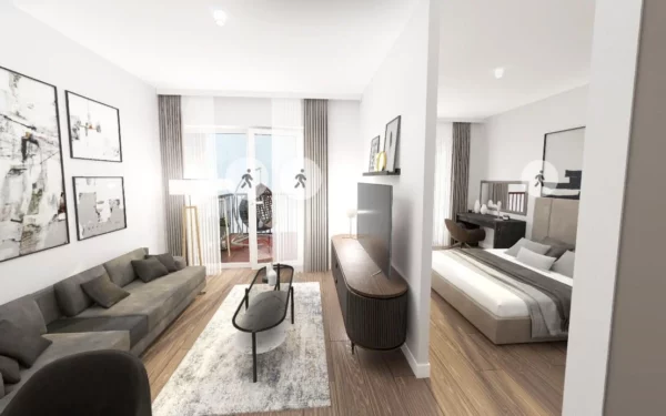 1 bedroom apartment 41 m² Warsaw, Poland