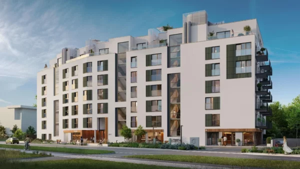 2 room apartment 40 m² Warsaw, Poland - obrazek 2