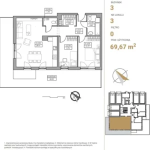 2 bedroom apartment 70 m² Reda, Poland
