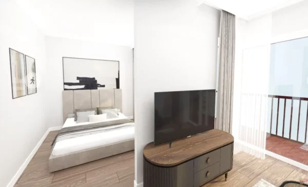 1 bedroom apartment 35 m² Warsaw, Poland - obrazek 3