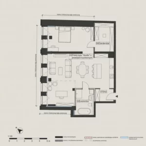 1 bedroom apartment 91 m² Gdansk, Poland