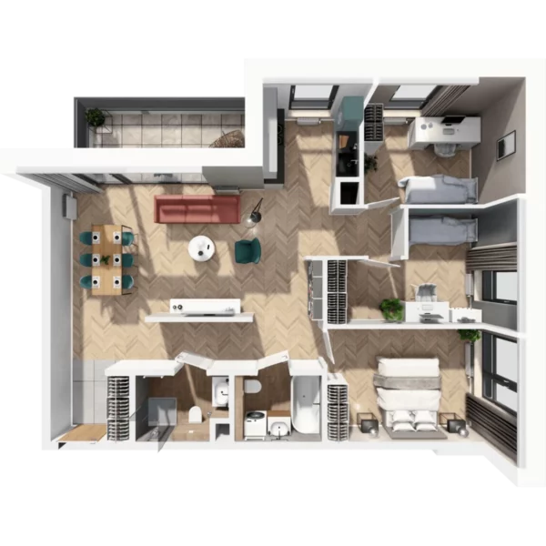 Apartment  Warsaw, Poland - obrazek 9