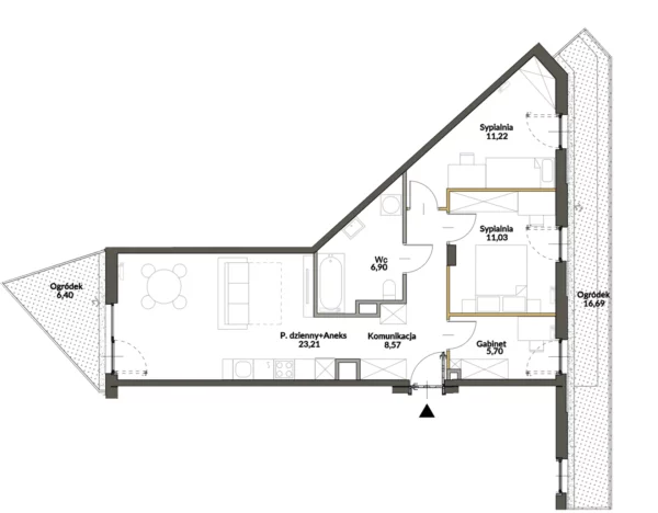 Apartment 67 m² Marki, Poland - obrazek 5