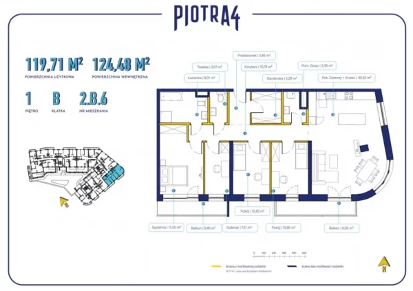 Penthouse 4 bedrooms 124 m² Gdynia, Poland