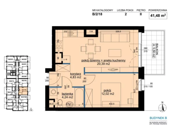 1 bedroom apartment 41 m² Poznan, Poland - obrazek 6