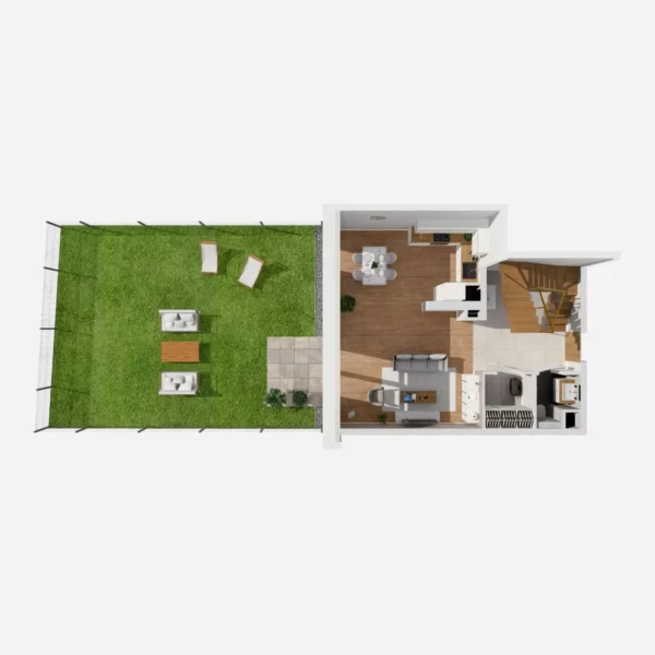 Multilevel apartments 2 bedrooms 83 m² Warsaw, Poland - obrazek 3