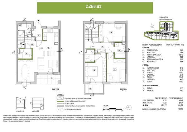 3 bedroom townthouse 106 m² Slomin, Poland - obrazek 6