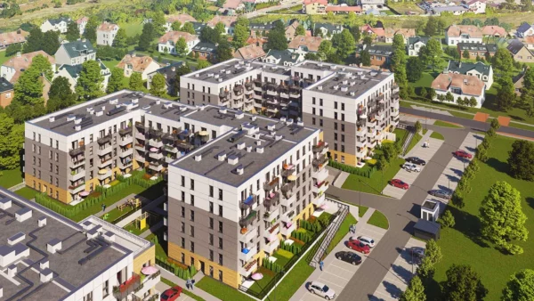 2 room apartment 46 m² Sosnowiec, Poland - obrazek 9