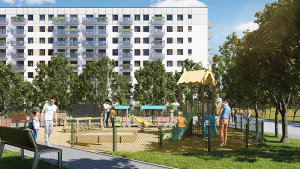 2 room apartment 43 m² Poznan, Poland - obrazek 4